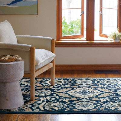  4'x6' Persian Area Rug Blue - Threshold™