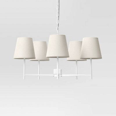 5 Arm Shaded Chandelier - Threshold™