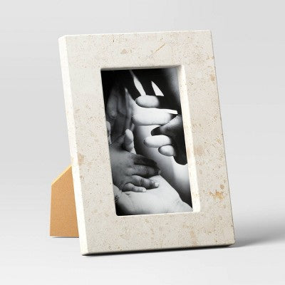  Marble Stone Table Frame Natural - Threshold™