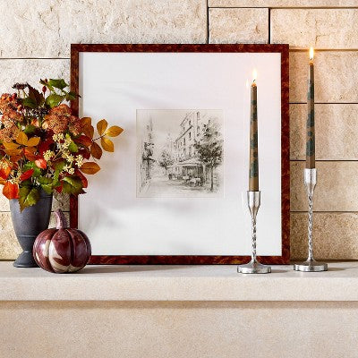  20"x20" Black And White Landscape Wall Art - Threshold™ Designed With Studio McGee