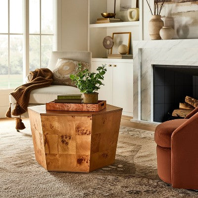  Burl Wood Tray - Threshold™ Designed With Studio McGee