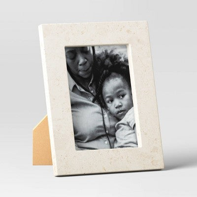  Marble Stone Table Frame Natural - Threshold™