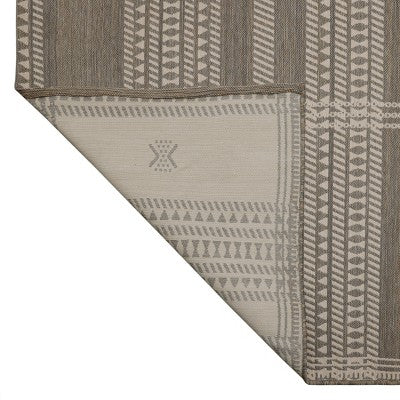  Six Diamond Outdoor Rug Linen - Threshold™