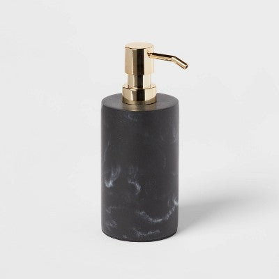  Marble Soap Pump Black - Threshold™