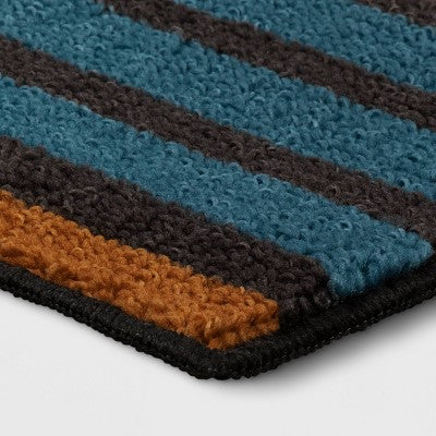  Striped Area Rug Turquoise/Yellow - Threshold™