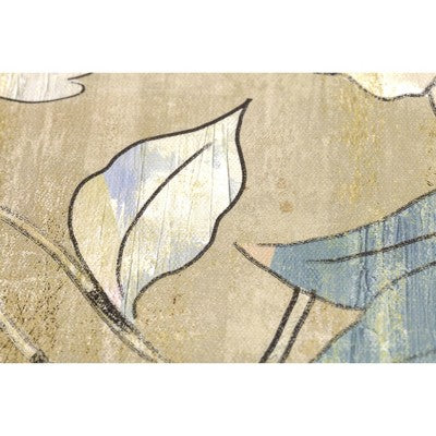 47.24" X 23.62" Floral Unframed Canvas - Threshold™