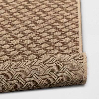  Cane Weave Outdoor Rug Tan - Threshold™