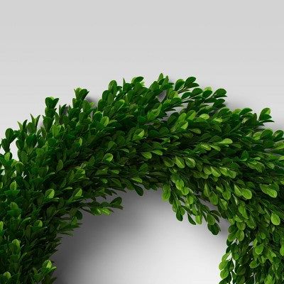  21.25" Preserved Boxwood Wreath - Threshold™