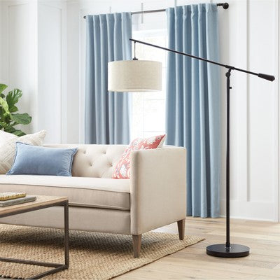  Cantilever Drop Pendant Swing Arm Floor Lamp Brown - Threshold™