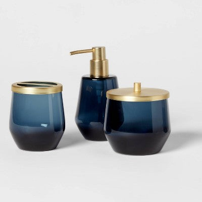 Smokey Glass Bath Collection - Threshold™