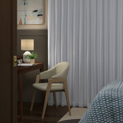  Universal Blackout Window Curtain Liner White - Threshold™