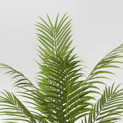  28" X 24" Artificial Palm Plant Arrangement In Pot - Threshold™