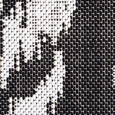  Garden Ikat Outdoor Rug Black - Threshold