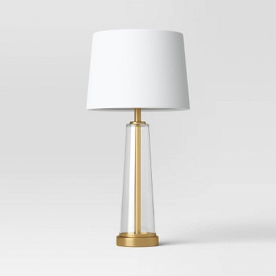  Tapered Fillable Table Lamp With USB (Includes LED Light Bulb) - Threshold™