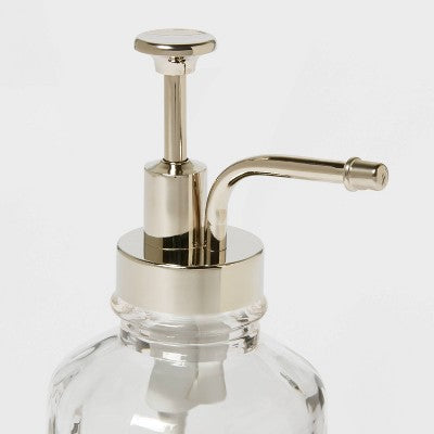  Oilcan Soap Dispenser Clear - Threshold™