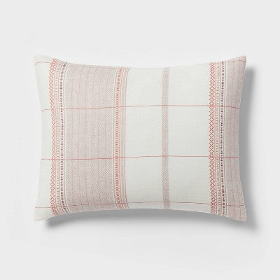  8pc Stripe Boho Comforter Set Mauve - Threshold™