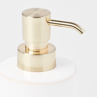  Ceramic Foaming Soap Pump White - Threshold™