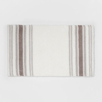  20"x34" Low Chenille Memory Foam Bath Rug - Threshold™ 