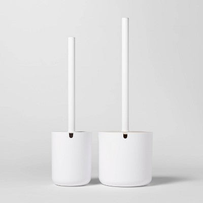  Modern Toilet Brush White - Threshold™