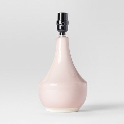 Montreal Wren Small Lamp Base Blush - Threshold™: Ceramic, No Assembly, ETL Listed