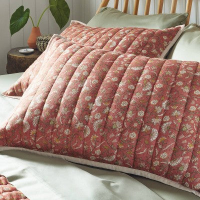  Voile Floral Printed Quilt Sham Bronze - Threshold™