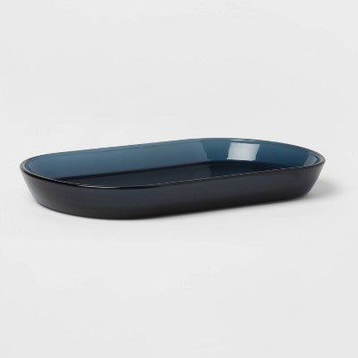  4pc Bath Coordinates Set Blue - Threshold™