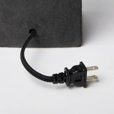  Square Table Lamp With Tapered Shade Black - Threshold™ Designed With Studio McGee