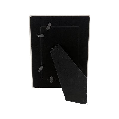  Stoneware Single Image Frame With Hand Painted Finish Cream - Threshold™
