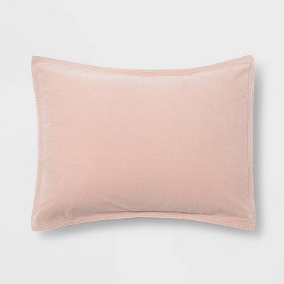  Solid Velvet Duvet Cover & Sham Set - Threshold