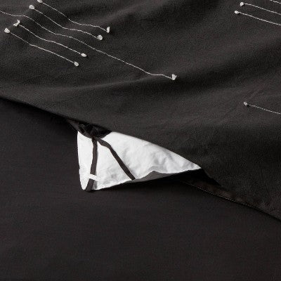 Clipped Linework Duvet Set - Threshold™