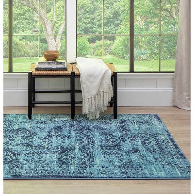  Overdyed Persian Area Rug - Threshold
