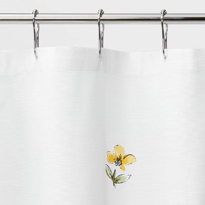  Floral Print Shower Curtain Gold Medal - Threshold™