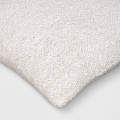  Woven Cotton Textured Square Throw Pillow - Threshold™