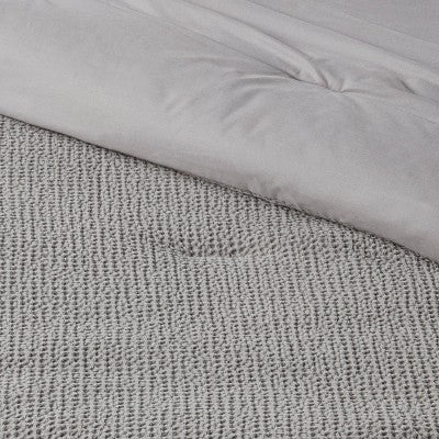  8pc Waffle Weave Comforter & Sheet Set - Threshold™