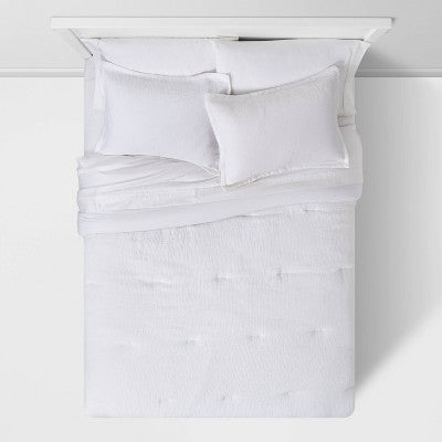  Micro Matelasse Comforter & Sham Set - Threshold™