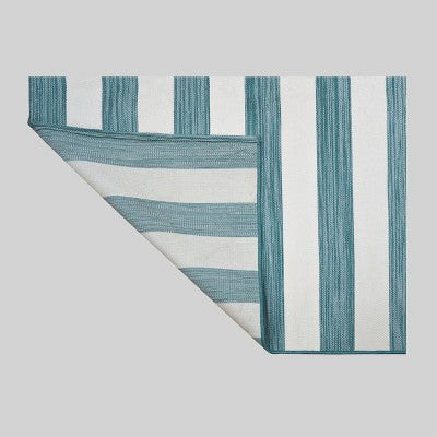  Outdoor Rug Worn Stripe- Threshold