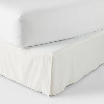  8pc Tufted Broken Stripe Comforter Bedding Set White - Threshold™
